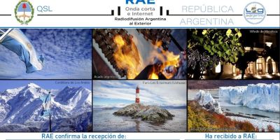 Radio Argentina al Exterior confirms a reception report